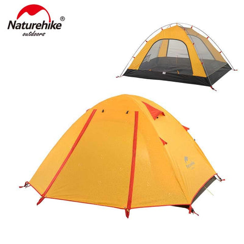 NatureHike P Series Classic Camping Tent 210T Fabric  For 2 Persons NH15Z003-P