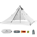Naturehike Minaret Hiking Tent Ultra-light Camping Tents For One Person With Mat NH17T030-L