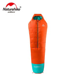 Naturehike mummy cotton sleeping bag with middle zipper NH17S013-D