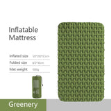 Naturehike Lightweight Moisture-proof Air Mattress Nylon TPU Inflatable Mattress Camping Mat For 2Person NH19Z055-P NH19Z013-P