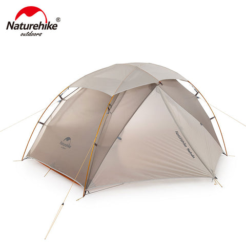 Naturehike Outdoor Camping Ultralight Tent Nebula  20D Nylon Double Layers X Structure Snow-proof Top 1-2 Person Tents NH19zp011