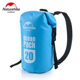 Naturehike Ocean pack  20L 30L Waterproof bag  Portable Backpack For Camping Canyoneering Swimming Travel FS16M030-L