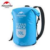 Naturehike Ocean pack  20L 30L Waterproof bag  Portable Backpack For Camping Canyoneering Swimming Travel FS16M030-L