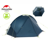 NatureHike 1.4-1.6 Kg Tagar 1-2 Person Tent Camping Backpack Tent 20D Ultralight Fabric NH17T140-J