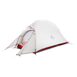 Naturehike CloudUp Series Ultralight Hiking Tent 20D/210T Fabric  For 1 Person With Mat Warm Tent NH18T010-T