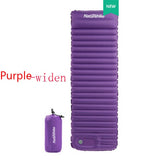 Naturehike Outdoor Push Inflatable Camping Mat Tent Outdoor Envelope Waterproof Sleeping Pad Picnic Folding Mattress NH18Q001-D