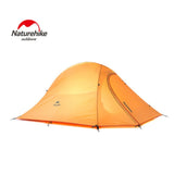 Naturehike CloudUp Series  Ultralight Camping Tent Outdoor Hiking Tent Family Tent For 3 Person NH15T003-T