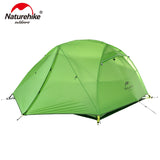 Naturehike Star River Camping Tent Upgraded Ultralight 2 Person 4 Season Tent With Free Mat NH17T012-T