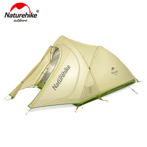 Naturehike Cirrus Ultralight Tent 2 Person 20D Nylon with Silicon Coated Camping Tent with free Mat NH17T0071-T