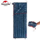 Naturehike 570g Ultralight Waterproof White Goose Down Sleeping Bag  Envelope Type Lazy Bag Camping Sleeping Bags NH17Y010-R