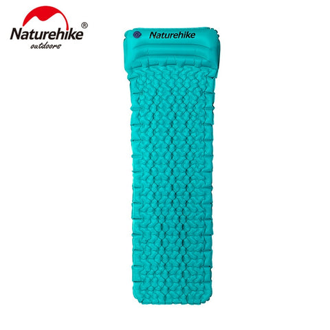 Naturehike Inflatable Mattress Moisture-proof Mattress With Pillow Air Mattress TPU Camping Mat Sleeping Pad NH17T024-T