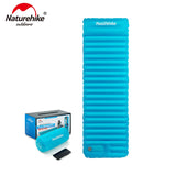 Naturehike Outdoor Push Inflatable Camping Mat Tent Outdoor Envelope Waterproof Sleeping Pad Picnic Folding Mattress NH18Q001-D