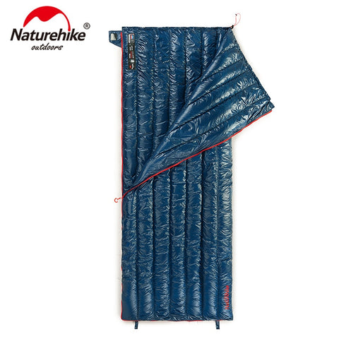 Naturehike CWM400 Ultralight Envelope Type Sleeping Bag Goose Down Lazy Bag Camping Sleeping Bags 790g NH18Y011-R