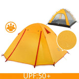 NatureHike P Series Classic Camping Tent 210T Fabric For 4 Persons  UPF 50+ NH18Z040-P